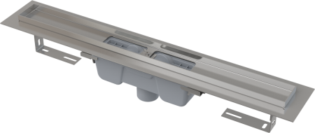 Водоотводящий желоб с порогами для перфорированной решетки вертикальный сток APZ1001S-950 интернет магазин сантехники BATHPOINT