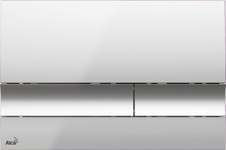 Клавиша для инсталляции ALCAPLAST M1721 хром глянцевая интернет магазин сантехники BATHPOINT